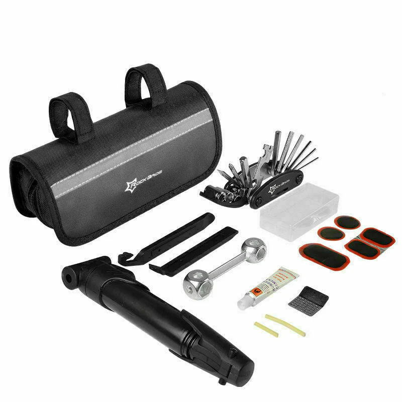 Birch ROCKBROS 14pcs Bicycle Repair Multi-tool Kit - Portable, Lightweight & Durable