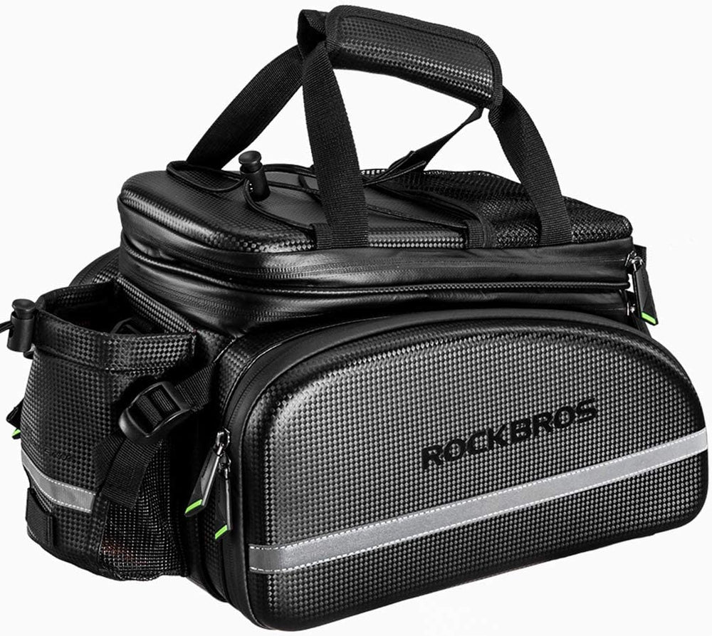 Birch ROCKBROS 34L Expandable Bike Rack Bag: Waterproof & Multifunctional