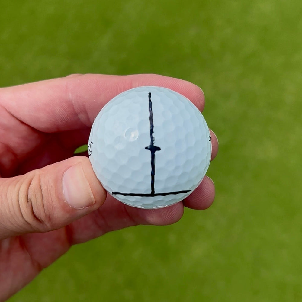 EyeLine Golf Impact Ball Liner 3-Pack by Hank Haney