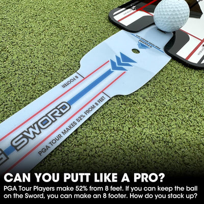 EyeLine Golf Putting Sword 2.0 by Michael Breed - Pair (Standard & Tour Model)