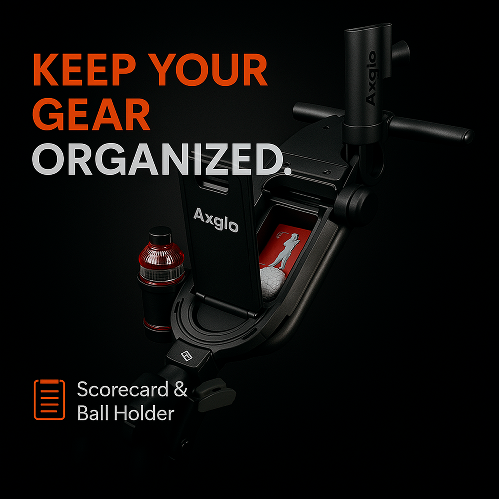 Axglo E5 Follow Me Electric Golf Push Cart