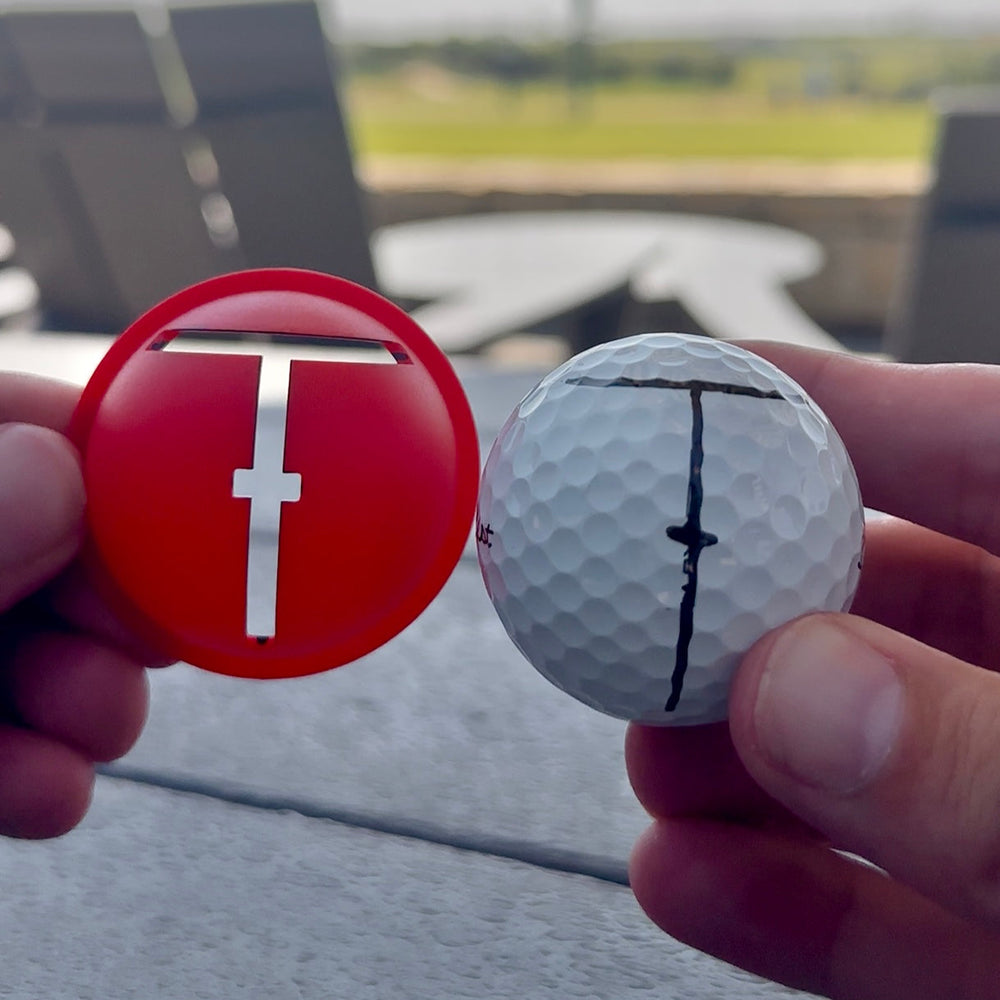 EyeLine Golf Impact Ball Liner 3-Pack by Hank Haney