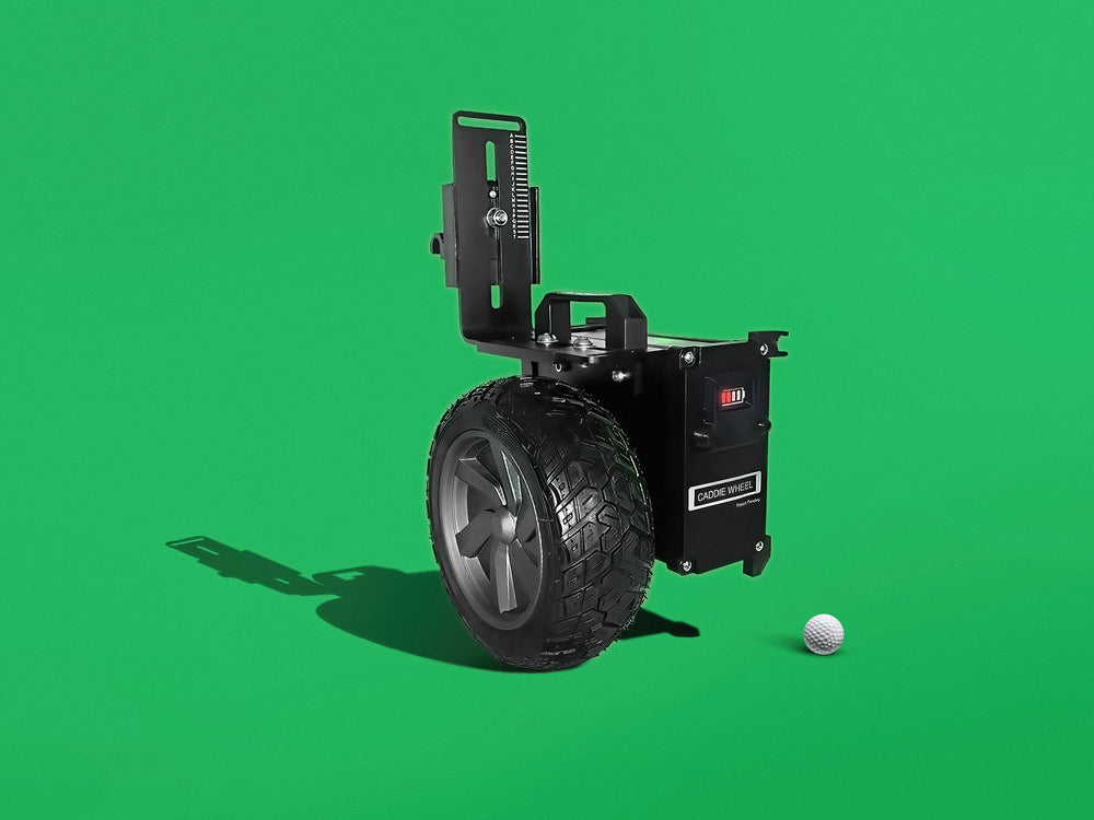 Caddie Wheel + Bag Boy Quad XL Push Cart Bundle