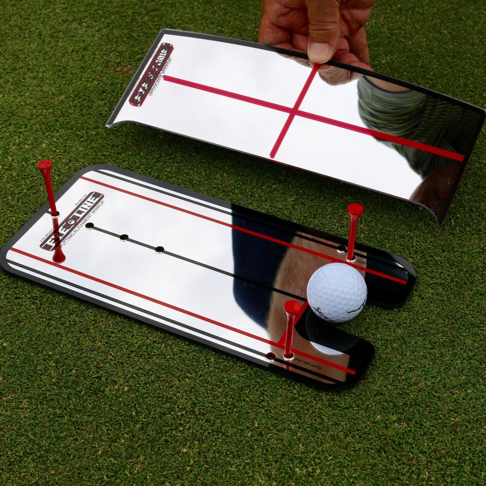 EyeLine Golf Shoulder Mirror - Groove and Putting Alignment Mirror (small)