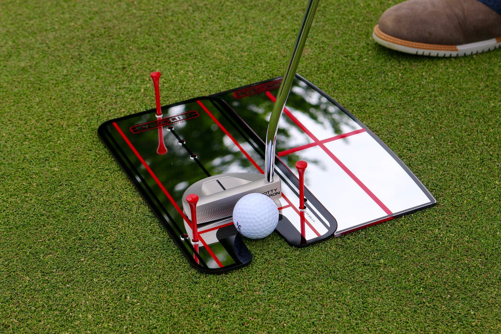 EyeLine Golf Shoulder Mirror - Groove and Putting Alignment Mirror (small)