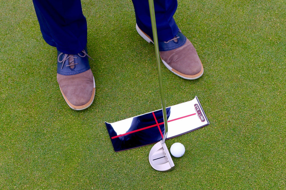 EyeLine Golf Shoulder Mirror - Groove and Putting Alignment Mirror (small)