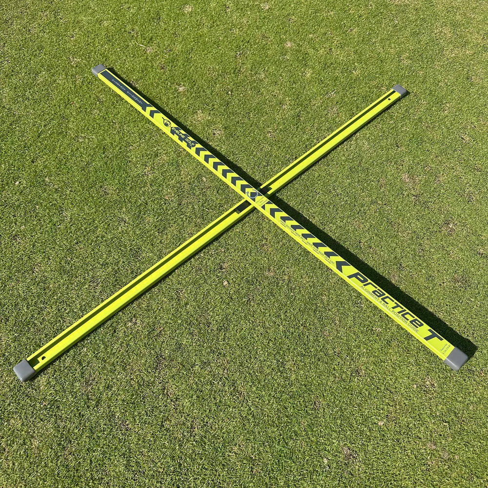 EyeLine Golf Practice-T Alignment & Ball Position Guide (Green)