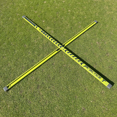 EyeLine Golf Practice-T Alignment & Ball Position Guide (Green)