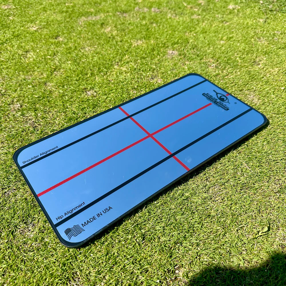 EyeLine Golf Practice-T Alignment & Ball Position Guide (Green)