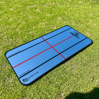 EyeLine Golf Practice-T Alignment & Ball Position Guide (Green)