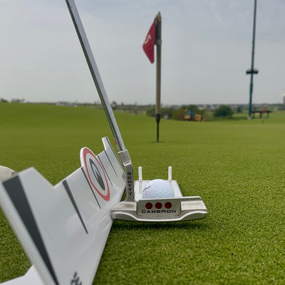 EyeLine Golf Edge Putting Rail & Quick Look Mirror Combo