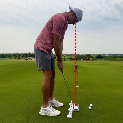 EyeLine Golf Edge Putting Rail & Quick Look Mirror Combo