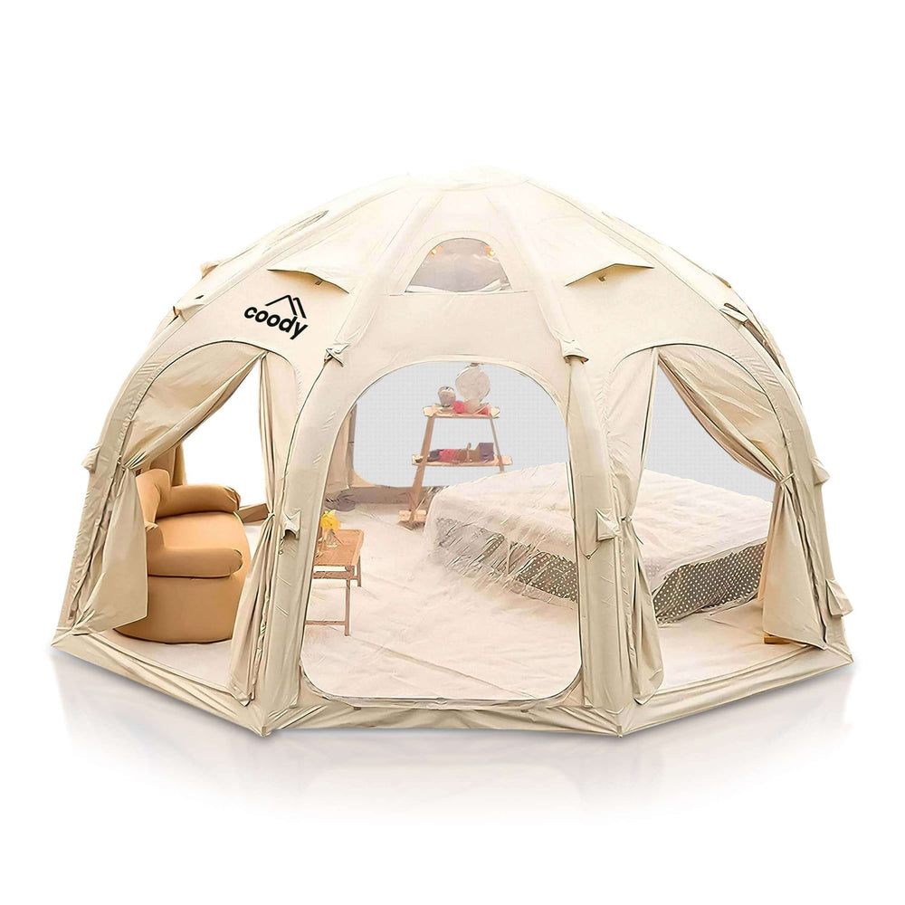 Coody Dome | RBM Outdoors Octopus - Inflatable tent for 2-4 person (Beige)