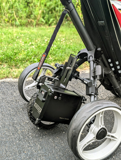 Caddie Wheel + Bag Boy Quad XL Push Cart Bundle