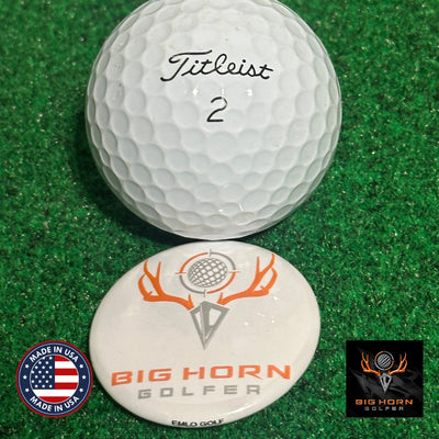 Custom Magnetic Golf Ball Markers - Set of 6
