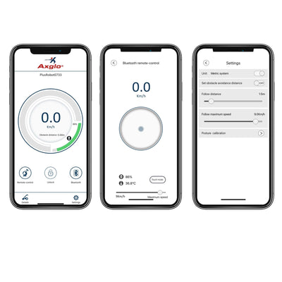 Axglo E5 Follow Me Electric Golf Push Cart