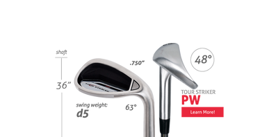 Tour Striker Pitching Wedge RED STRIPE - 15th ANNIVERSARY