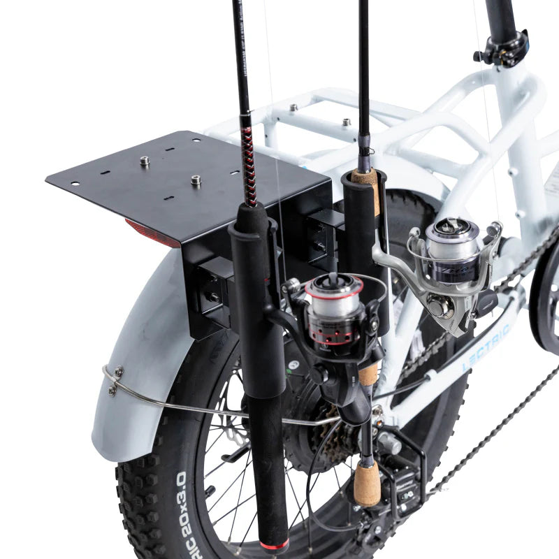 Lectric eBike Fishing Rod Holder – Big Horn Golfer Lectric eBike Fishing Rod Holder – Big Horn Golfer