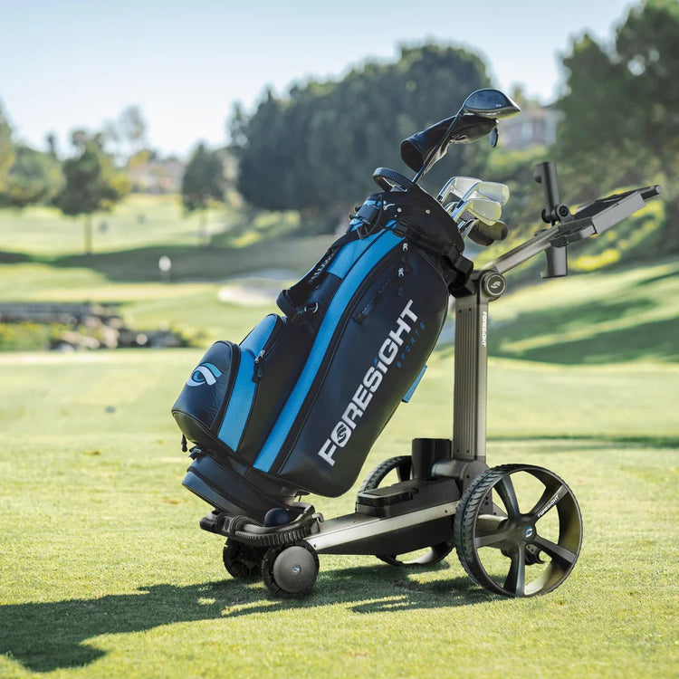 Foresight Sports ForeCaddy Follow/Remote Control Electric Smart Cart 1.5 - side view