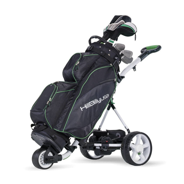 Hill Billy Scout Electric Golf Trolley - Big Horn Golfer