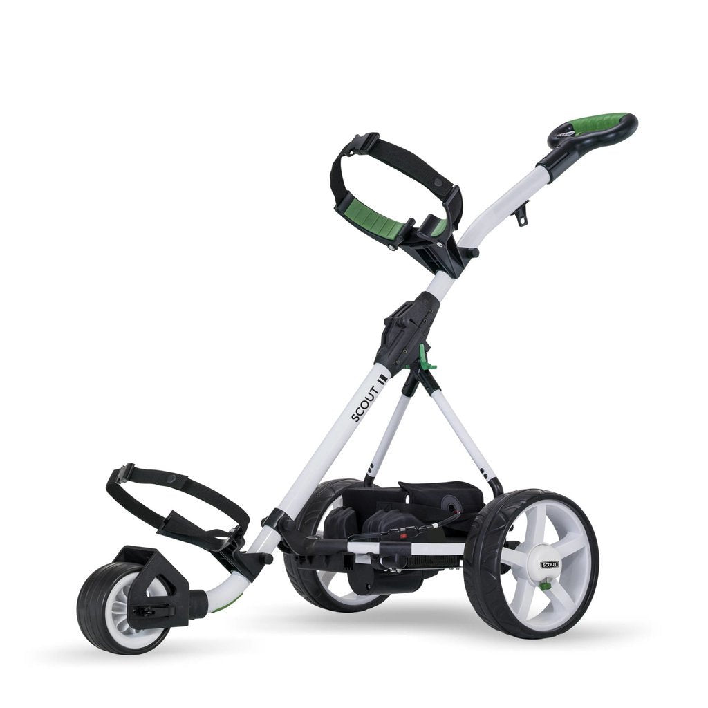 Hill Billy Scout Electric Golf Trolley - Big Horn Golfer