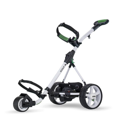 Hill Billy Scout Electric Golf Trolley - Big Horn Golfer