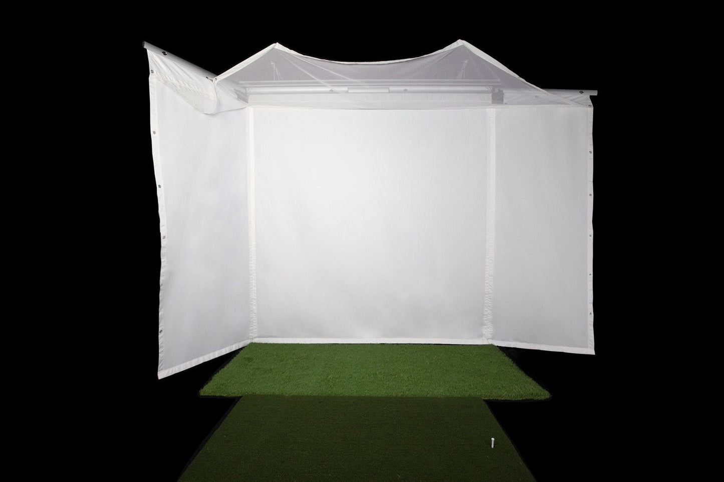 HomeCourse Golf - HomeCourse Retractable Golf ProScreen 180 - Big Horn Golfer