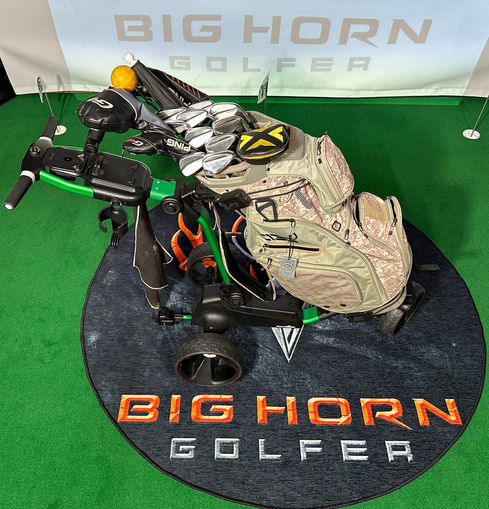 Kam Kaddie V1 Remote Controlled Golf Push Cart - Big Horn Golfer