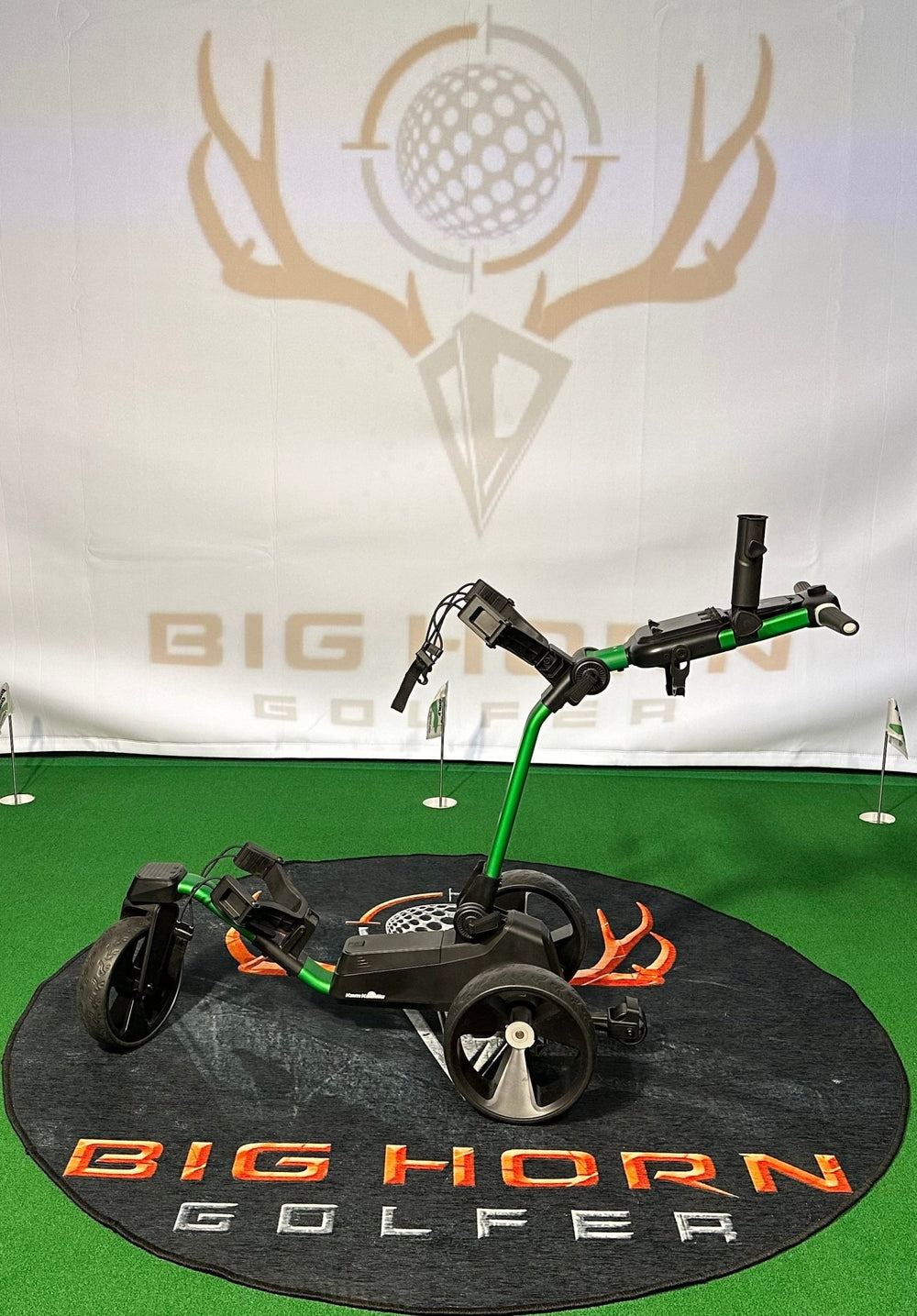 Kam Kaddie V1 Remote Controlled Golf Push Cart - Big Horn Golfer