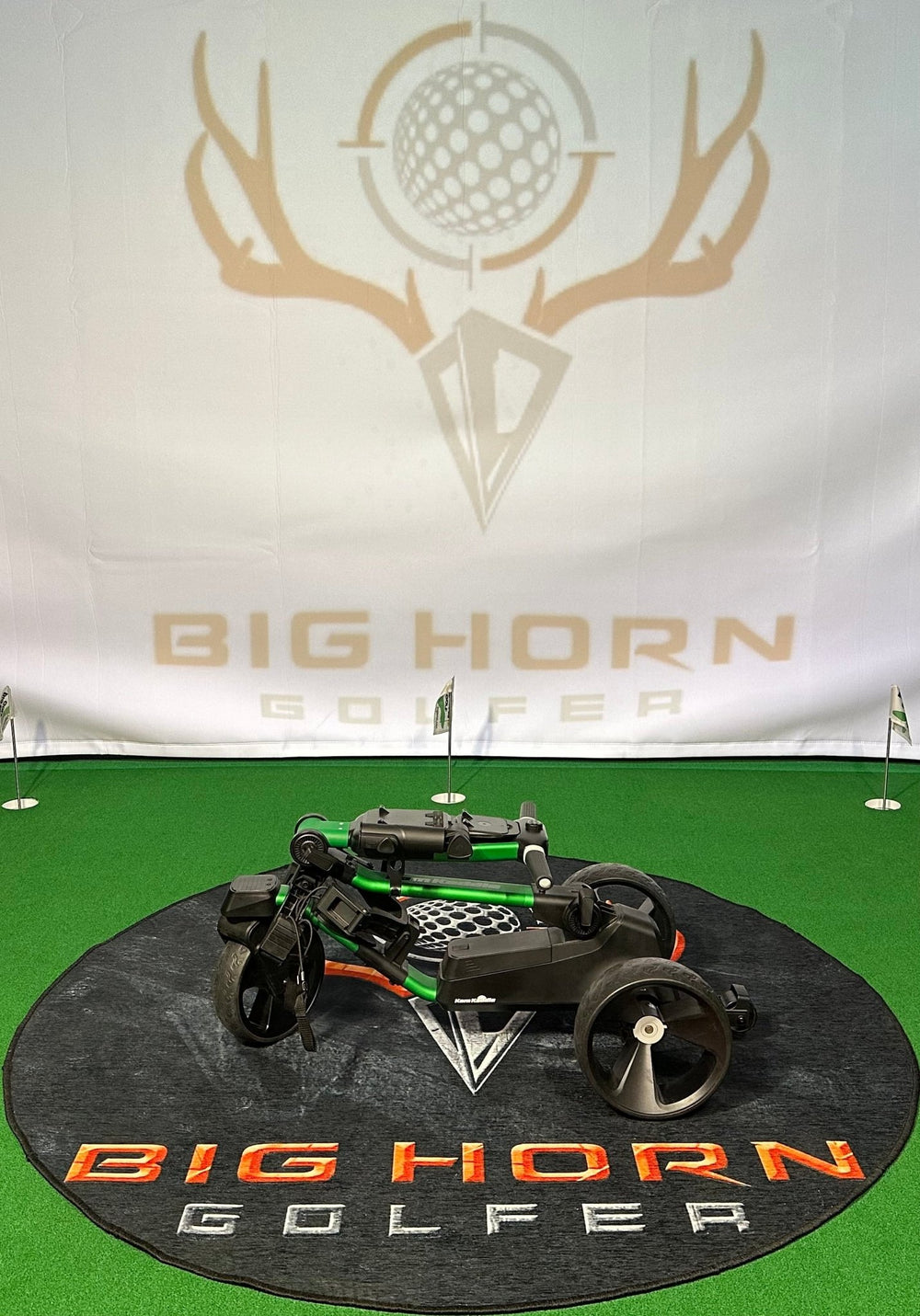 Kam Kaddie V1 Remote Controlled Golf Push Cart - Big Horn Golfer