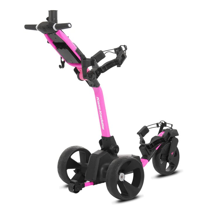 Kam Kaddie V1 Remote Controlled Push Cart Limited Edition Susan G. Komen Pink - Big Horn Golfer