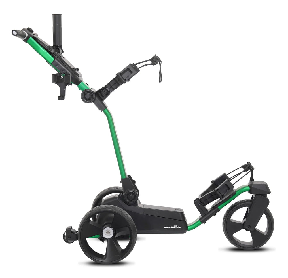Kam Kaddie V1 Remote Controlled Push Cart Matte Green - Big Horn Golfer