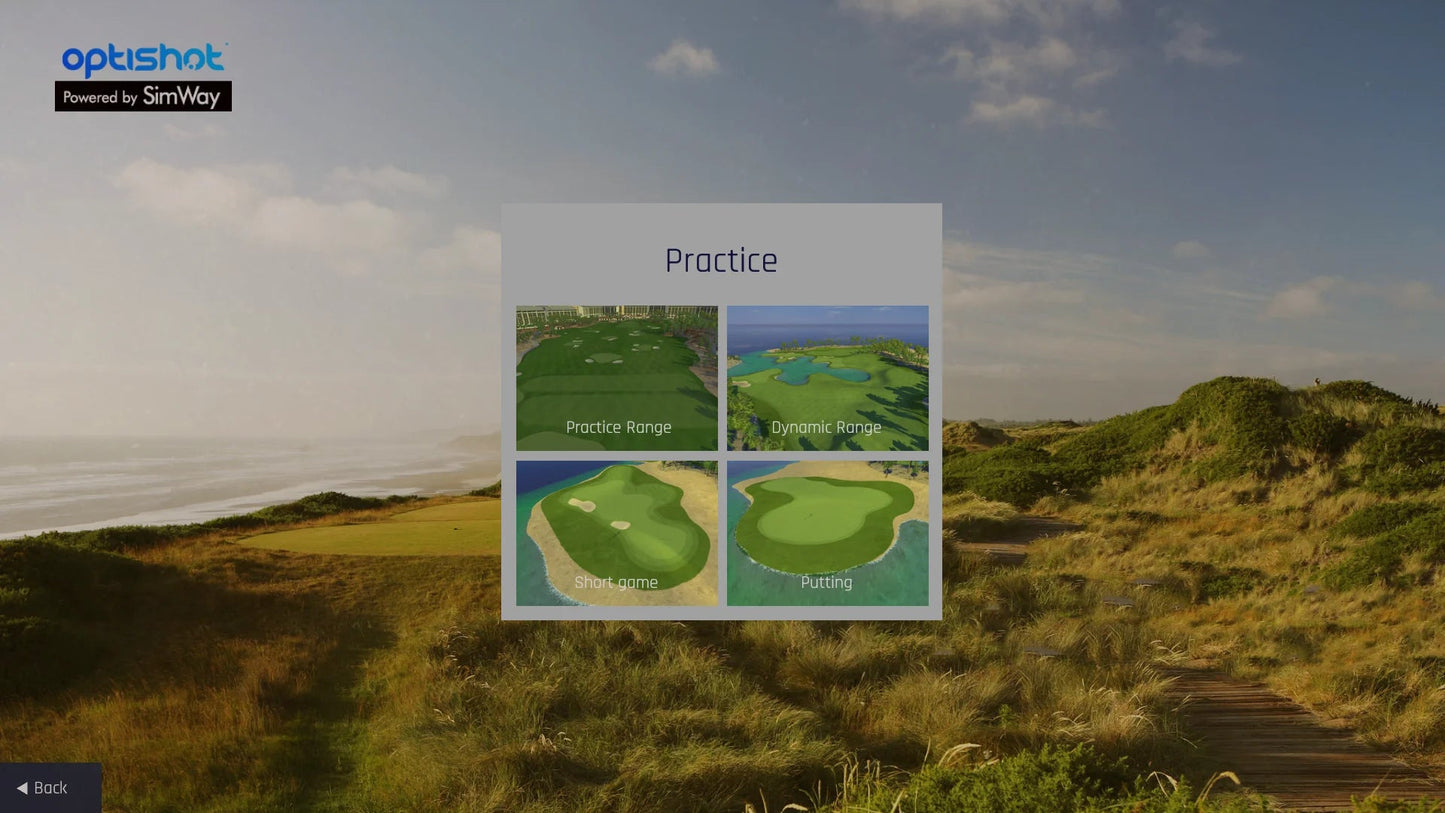 OptiShot Golf - BallFlight - Big Horn Golfer
