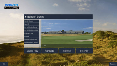 OptiShot Golf - BallFlight Golf In A Box 1 - Big Horn Golfer