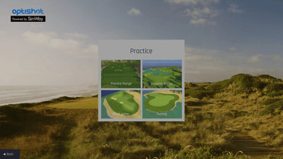 OptiShot Golf - BallFlight Golf In A Box 1 - Big Horn Golfer