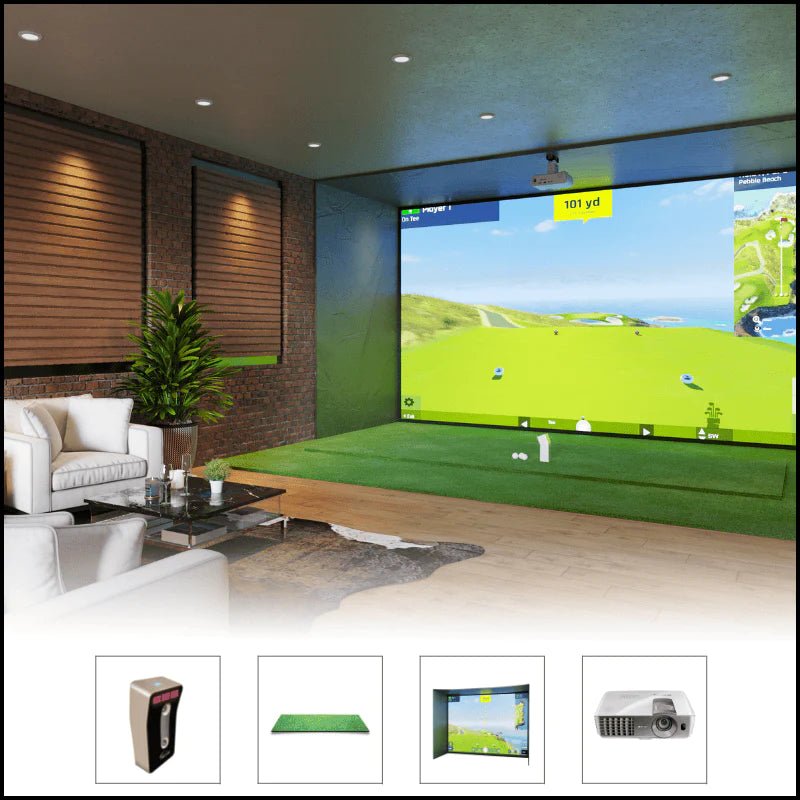 OptiShot Golf - BallFlight Golf In A Box 4 - Big Horn Golfer