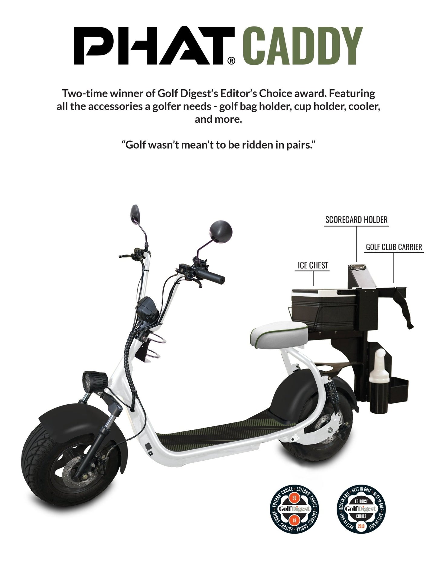 Phat Rides - PHAT OG Gen 3 - Big Horn Golfer