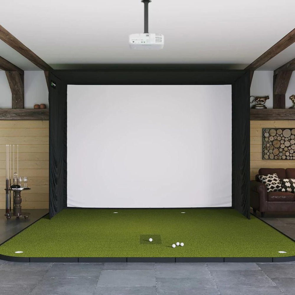 Shop Indoor Golf SIGPRO Golf Simulator Flooring - Big Horn Golfer