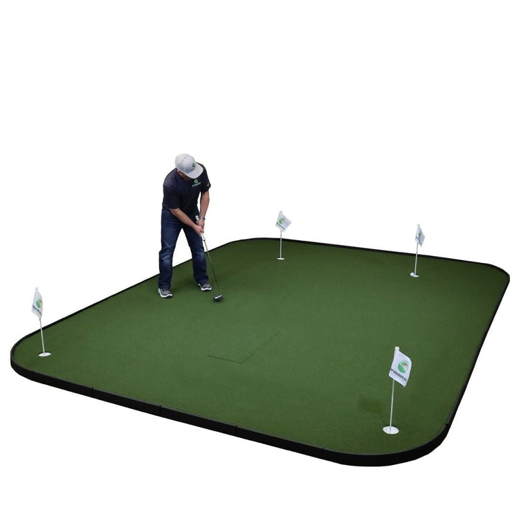 Shop Indoor Golf SIGPRO Golf Simulator Flooring - Big Horn Golfer