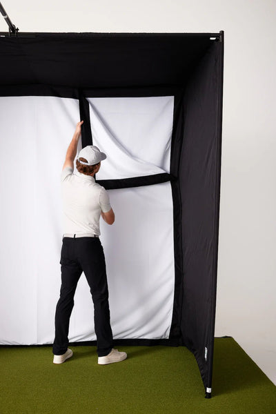 SkyTrak Golf - Golf Simulator Studio Package - Big Horn Golfer