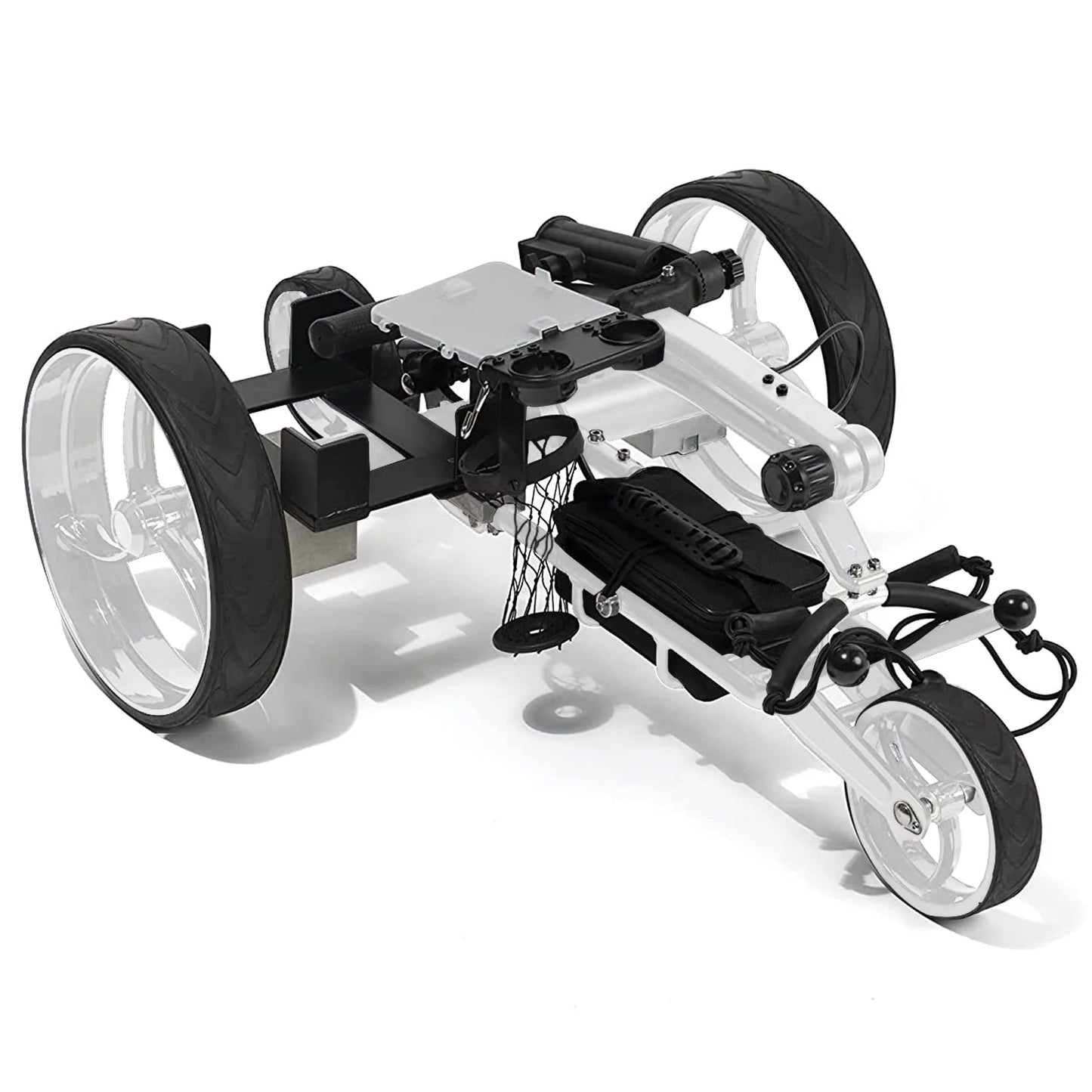 Super E-Caddy The Pro Remote Control Electric Push Cart - Big Horn Golfer