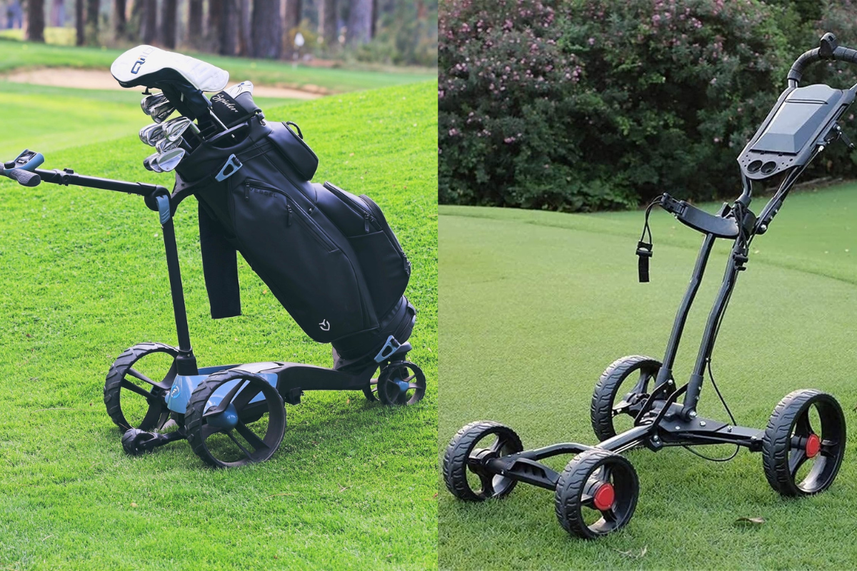 3 Wheel vs 4 Wheel Golf Push Cart: Which is Better for Your Walking Rounds?