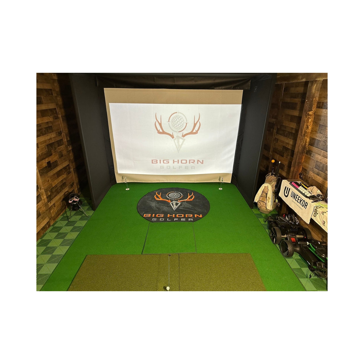 DIY Golf Simulator Bays