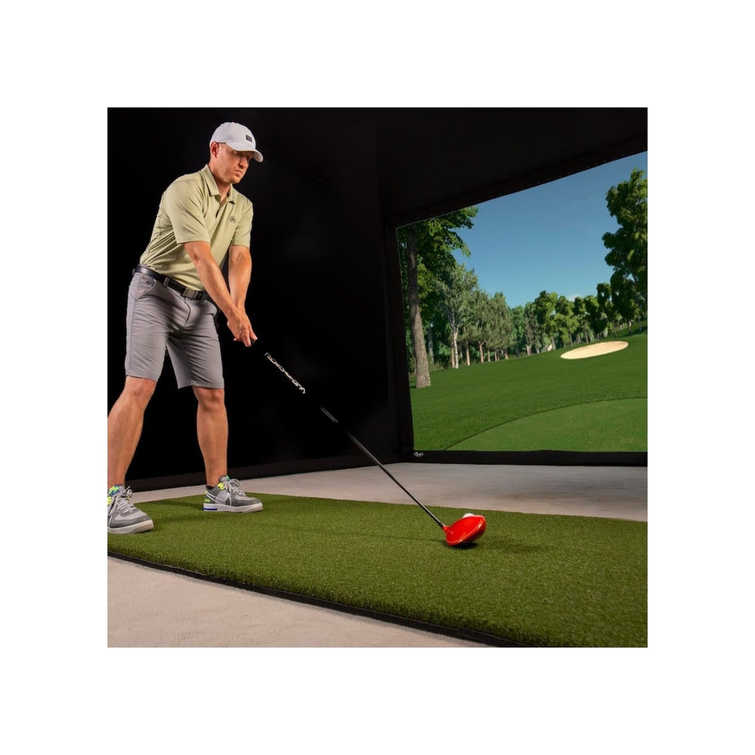 Golf Impact Screens - Big Horn Golfer