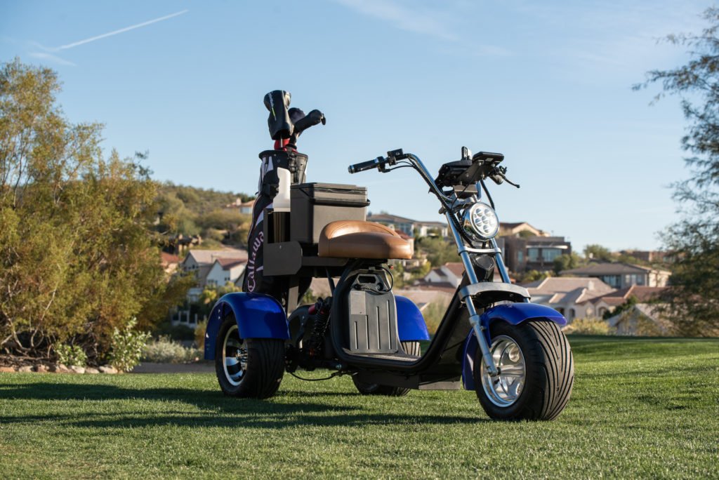 Motorcycle Golf Cart - Big Horn Golfer