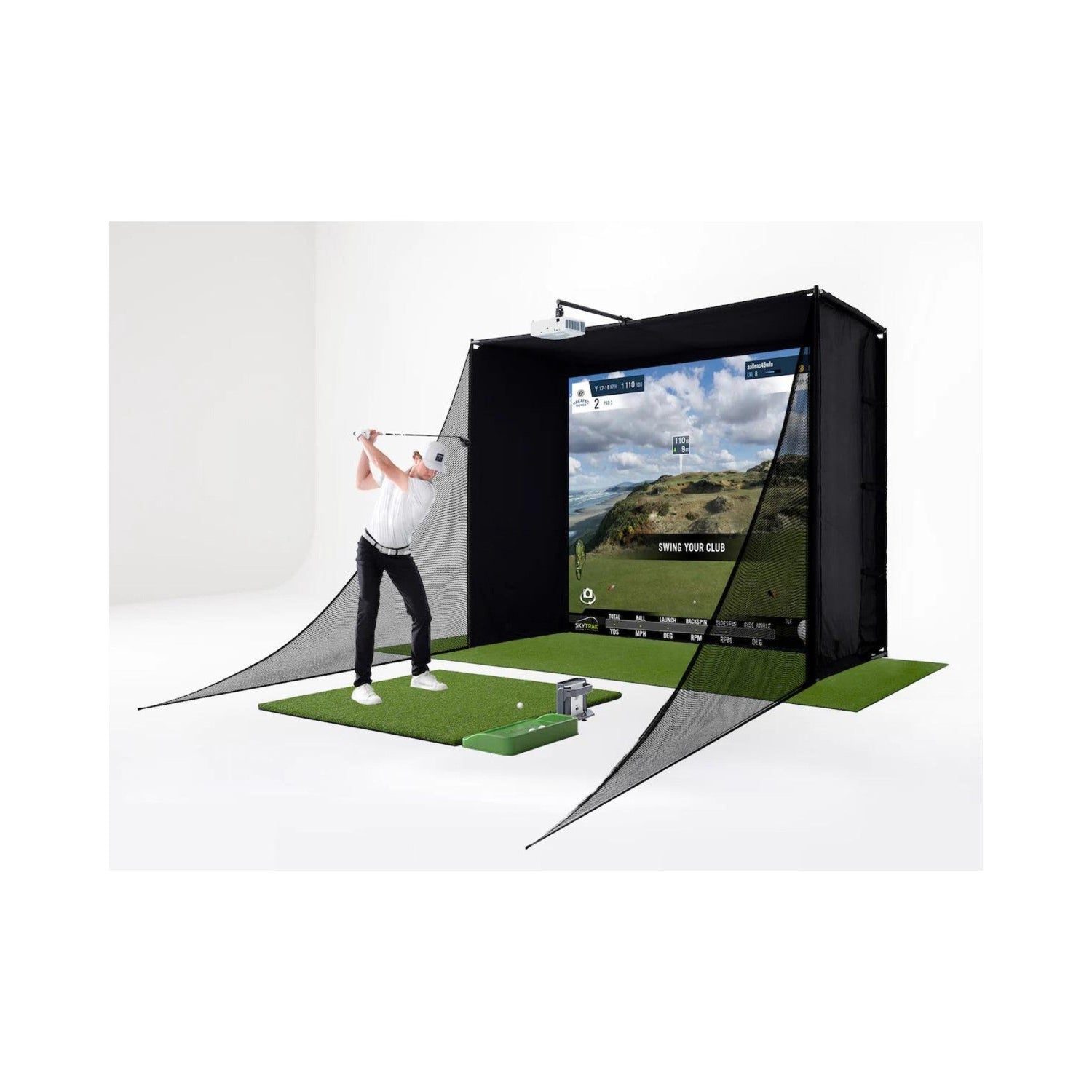 SkyTrak Golf Sim Studio - Big Horn Golfer