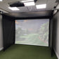 Full Swing KIT Golf Simulator with SportScreen Retractable Golf Studio