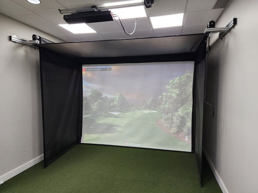 Full Swing KIT & SportScreen Retractable Golf Studio – Big Horn Golfer