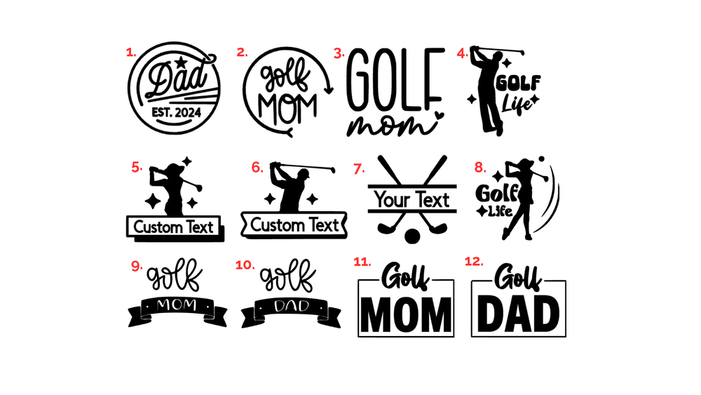 Kid Caddie Golf Customized Kid Caddie