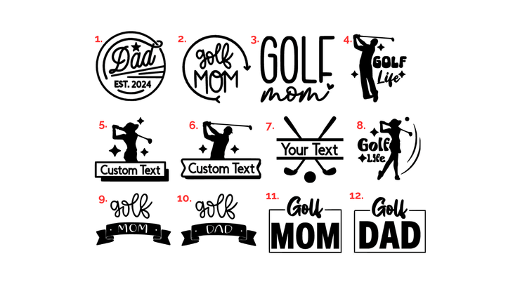 Kid Caddie Golf Customized Kid Caddie